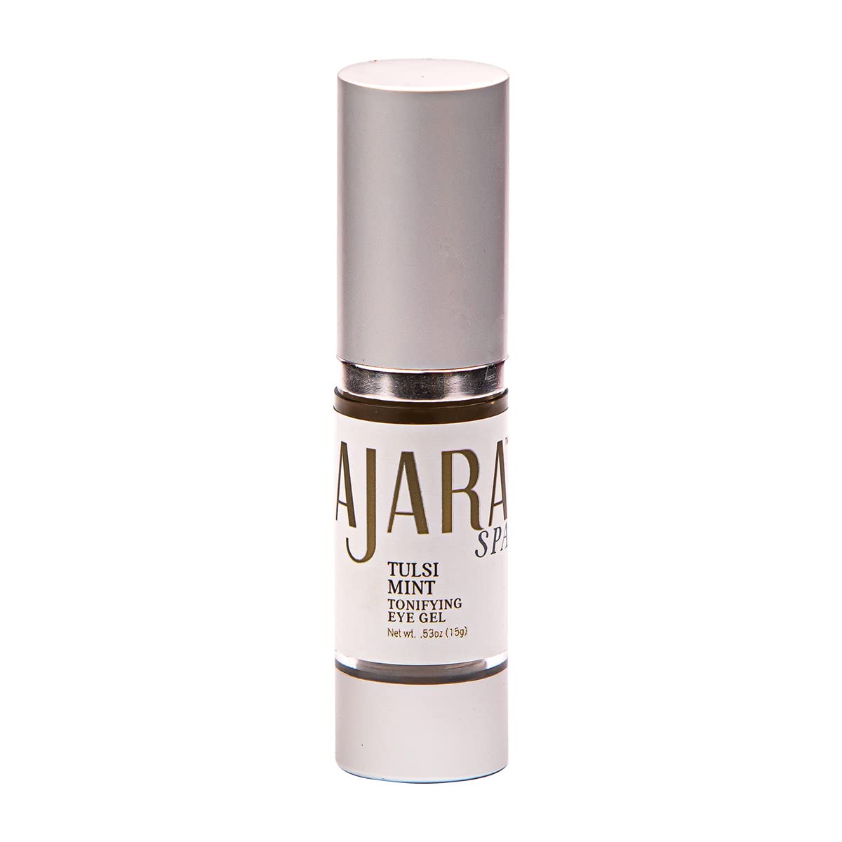Tulsi Mint Tonifying Eye Gel - All Natural Gel for Tired & Puffy Under Eyes, 0.53 fl oz