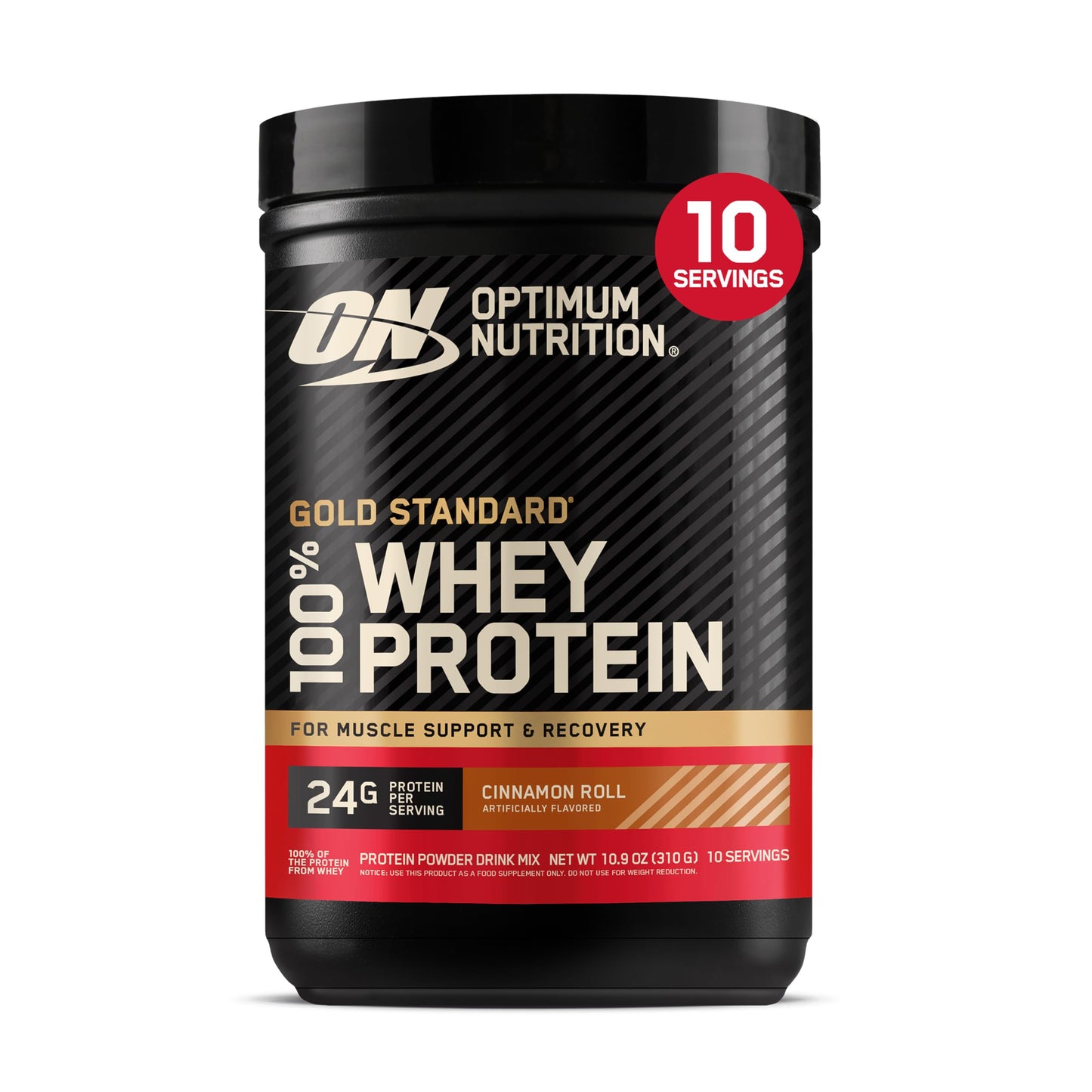 Optimum Nutrition Gold Standard 100% Whey Protein Powder, Banana Cream, 2 Pound (Packaging May Vary)