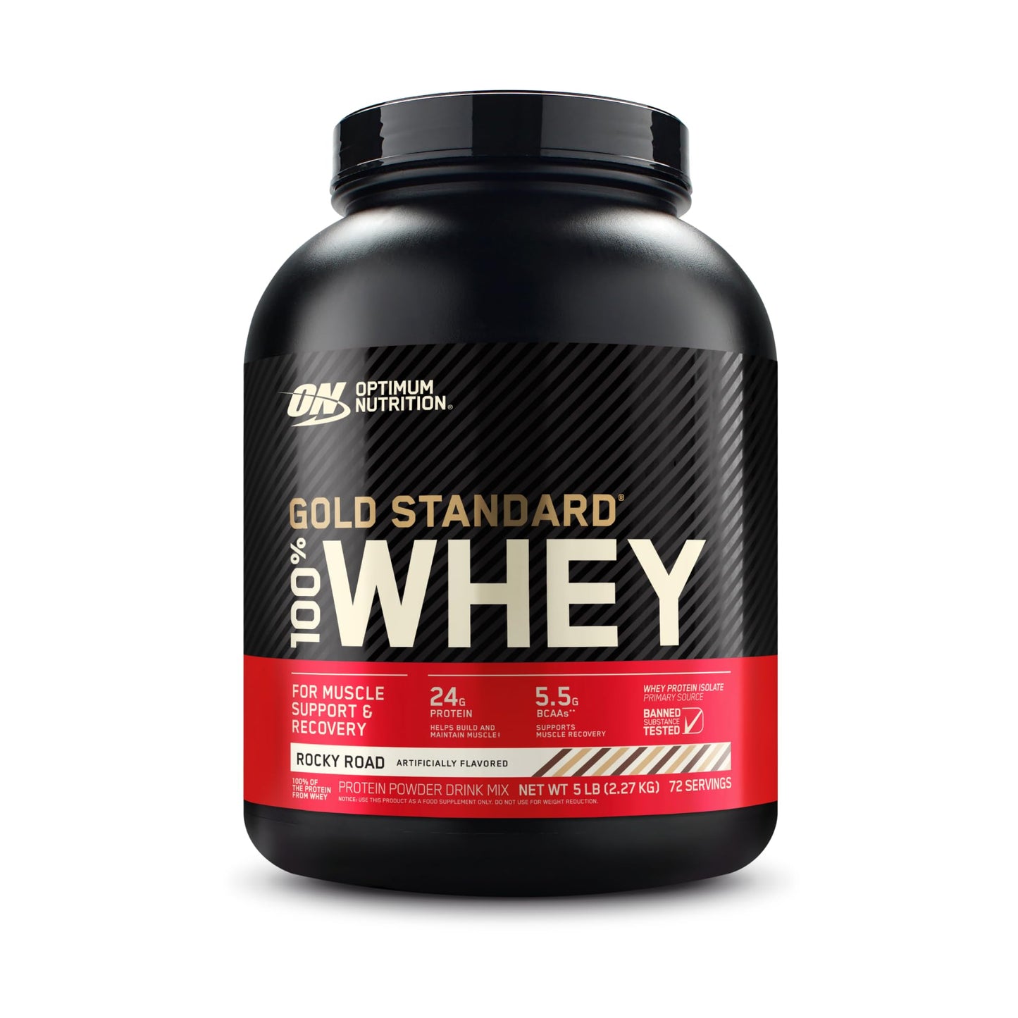 Optimum Nutrition Gold Standard 100% Whey Protein Powder, Banana Cream, 2 Pound (Packaging May Vary)