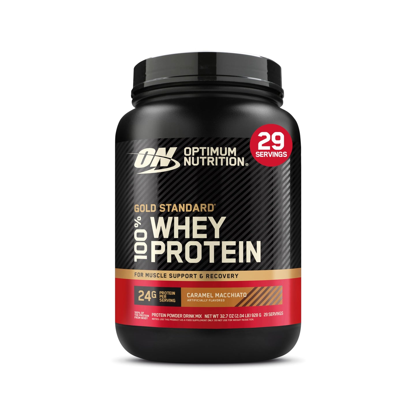 Optimum Nutrition Gold Standard 100% Whey Protein Powder, Banana Cream, 2 Pound (Packaging May Vary)