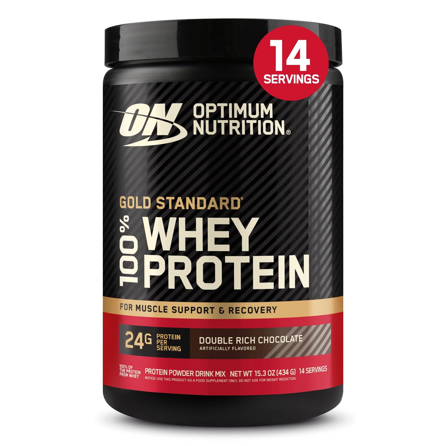 Optimum Nutrition Gold Standard 100% Whey Protein Powder, Banana Cream, 2 Pound (Packaging May Vary)