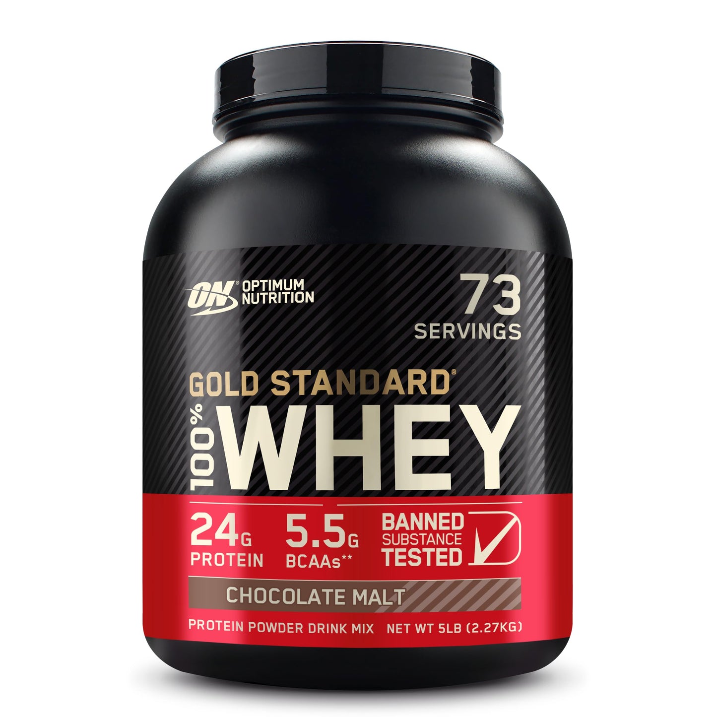Optimum Nutrition Gold Standard 100% Whey Protein Powder, Banana Cream, 2 Pound (Packaging May Vary)