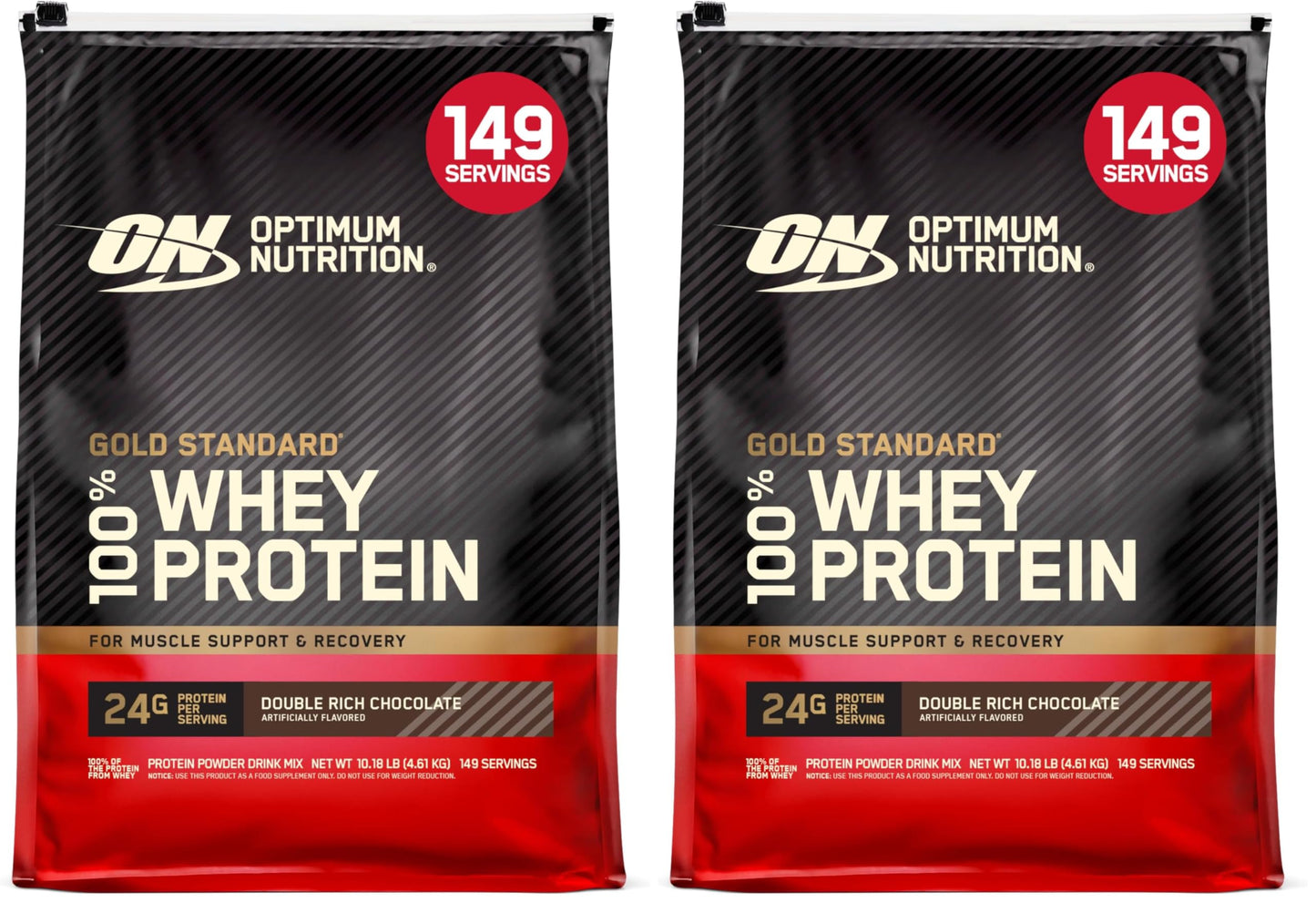 Optimum Nutrition Gold Standard 100% Whey Protein Powder, Banana Cream, 2 Pound (Packaging May Vary)